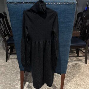 Black co-op dress turtleneck Barney’s